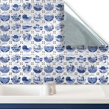Dolls House Wallpapers, Blue