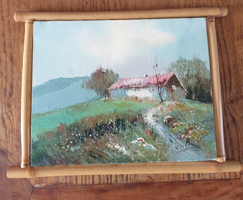 Title original oil - painting,