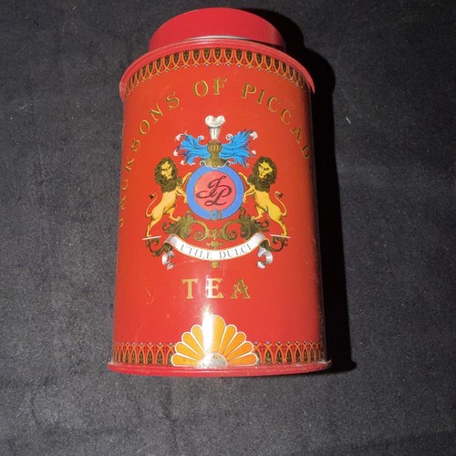 Jacksons piccadilly tea tin - piccadilly,