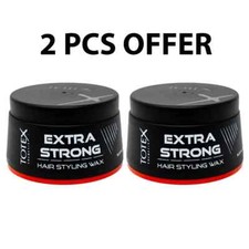 Totex Hair Styling Wax | Extra Strong Edge Control | Shinning 150 ml (Pack Of 2)