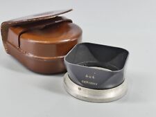 GENUINE ROLLEIFLEX ROLLEI 4X4 GREY BABY LENS HOOD & CASE 392