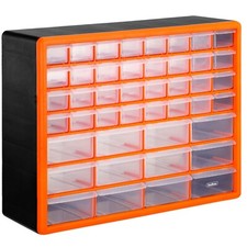 44 Multi Drawer Organiser for DIY Tool Bits, Fixings, Fishing Tackle - VonHaus