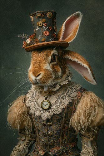 Fun quirky rabbit - quirky, hare
