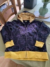 Christian Audigier Ed Hardy Tattoo Print Hoody Age 12