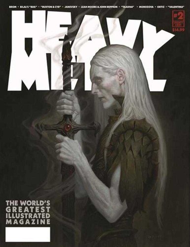Heavy metal magazine cover - metal,