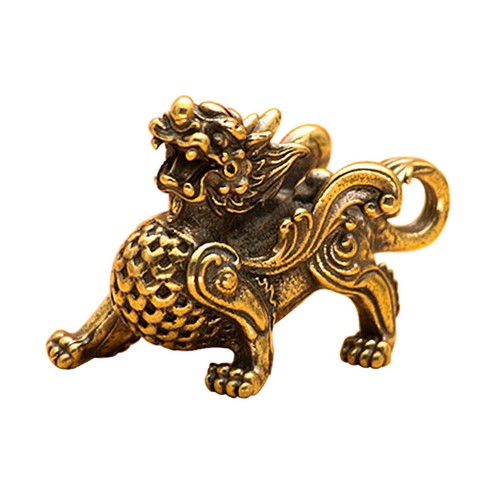 5xbrass kirin key - 5xbrass, pendants