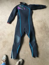scuba wet suit, BARE REACTIVE 5MM SEMI DRY.