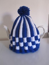 NEW,HAND KNITTED,ROYAL