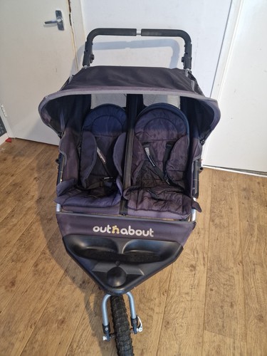 Out about double buggy - n,