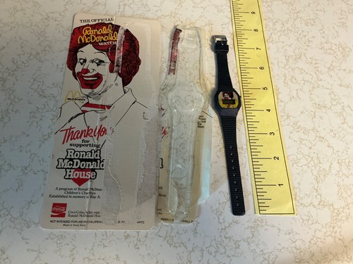 Mcdonalds digital watch - mcdonalds,