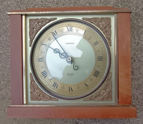 Vintage tempora mantel clock - tempora,