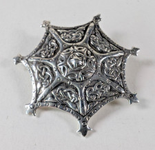 Scottish  Silver Celtic Round