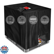 GDCCPRO 600D Heavy Duty Waterproof Cover for 1000L IBC Container 