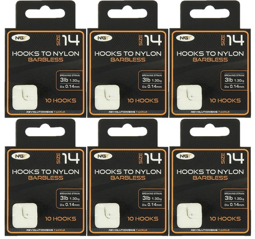 Ngt barbless hooks to - hooks,