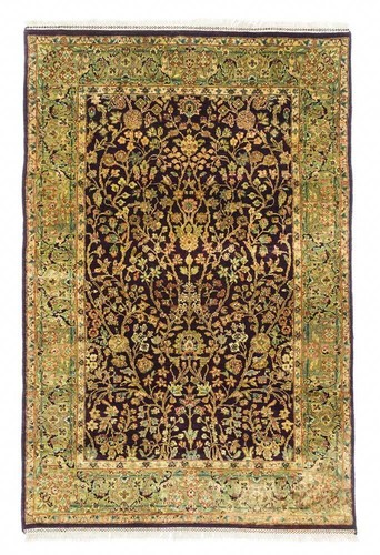 Handknotted oriental wool - handknotted, area