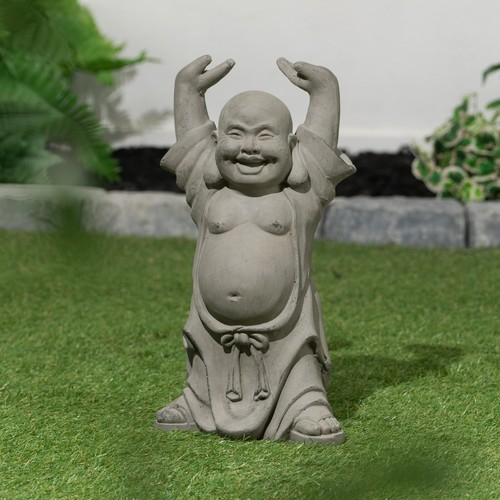 Happy buddha statue - statue, w/hands