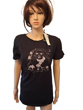 DEXTER WONG UNISEX PEOPLES MARKET BLACK ‘ROYAL T.SHIRT SIZE S BNWT £14.99