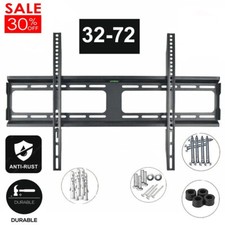TV WALL BRACKET MOUNT FOR 32 40 55 70 UP TO 72 INCH UNIVERSAL LED LCD QLED