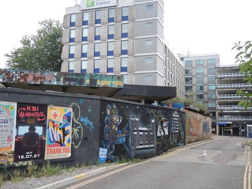 Photo behind the station - a1,
