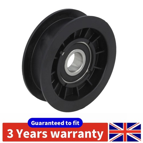 Flat idler jockey belt pulley - flat,