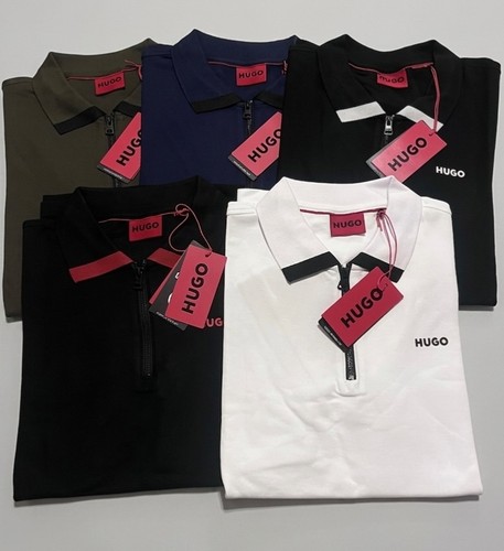 Hugo boss polo shirt - hugo, zip
