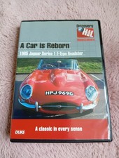 A Car Is Reborn: 1965 Jaguar Series 1. 1E-Type Roadster DVD See Pics For Details