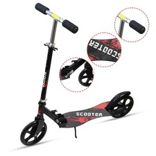 Kids Scooter Folding Teens Sports Child Ride Kick Push Adjustable Big Wheels