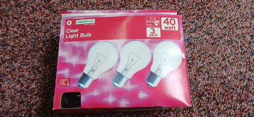 Homebase 40w clear light - homebase,