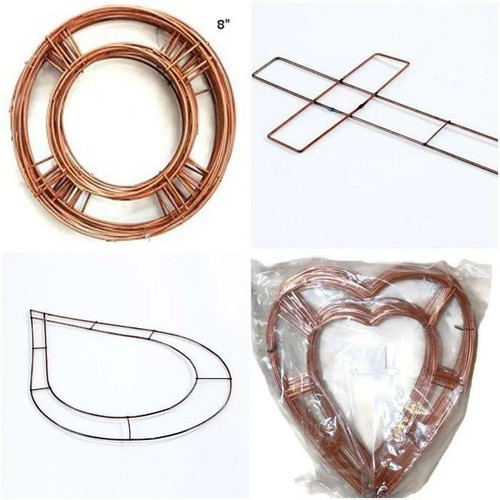 Wire wreath ring choice - wire, of