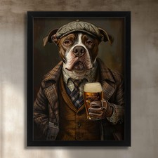 Vintage Staffordshire Terrier