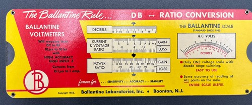 The ballantine rule - the, volts