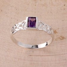 AMETHYST CELTIC STERLING