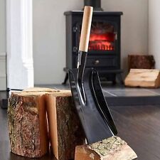 Metal Dust Pan Wooden Handle