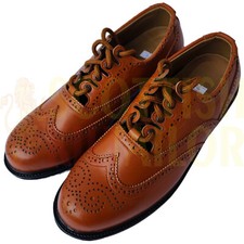 Handmade Brown Ghillie Brogues