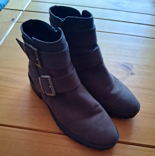 Women grey faux suede - women’s,
