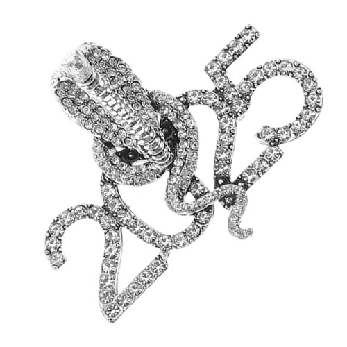 Snake lapel pin - pin, jacket