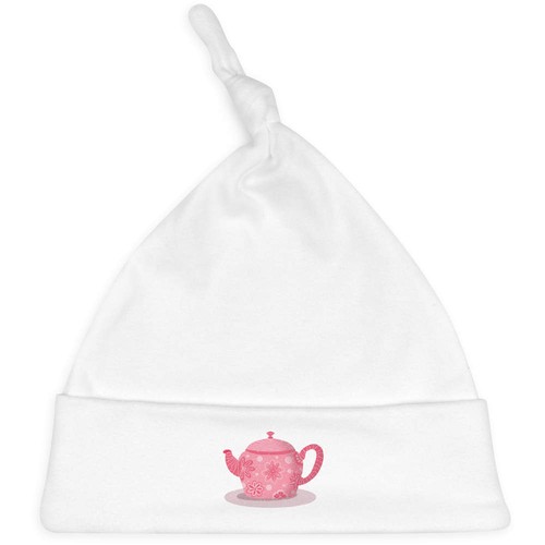 Funky teapot baby beanie - baby, hat