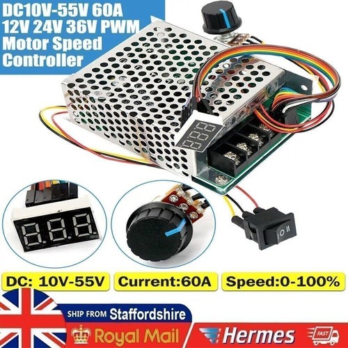 55v 60a pwm motor - pwm, speed