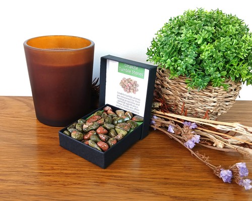 100 genuine unakite - genuine,