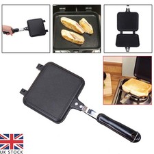 Sandwich Toaster Toastie Maker Grill Breakfast Camping Stove kitchen Pans Cooker
