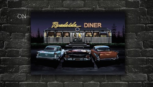Canvas roadside diner - ,