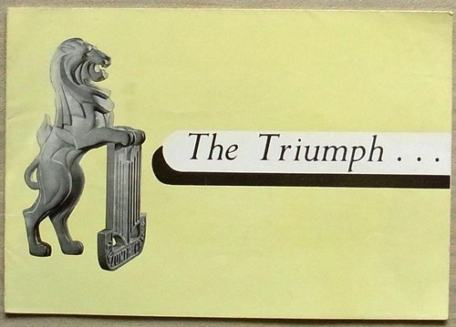 Triumph renown saloon car - triumph,