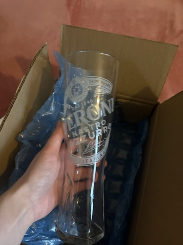 Peroni pint glasses - x2, brand