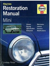 MINI SALOON , TRAVELLER & COOPER (1959-96) DIY RESTORATION MANUAL *VGC HARDBACK*