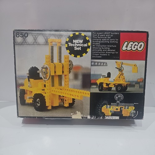 Vintage 1977 lego technic 850 - vintage,