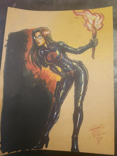 Baroness original comic fine - original,