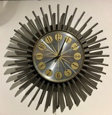 VINTAGE WESTCLOX SUNBURST /