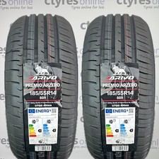 2X New 185 55 14 ARIVO PREMIO 80H 185/55R14 1855514 *C WET GRIP* (2 TYRES)