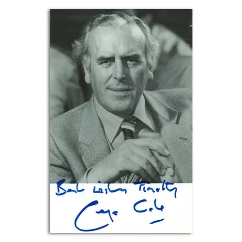 George cole autograph - george,