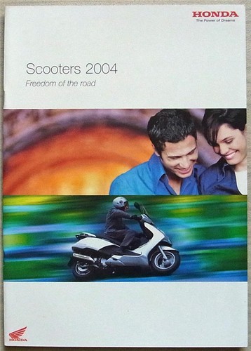 Honda scooters sales brochure - scooters,
